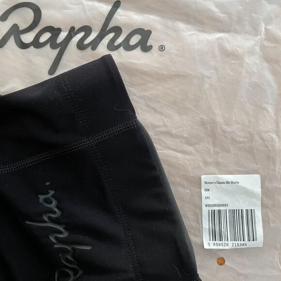 Rapha Cycling Bib Shorts - Classic Cycling Bib Shorts – Black – Size XXS – New - Picture 5 of 8